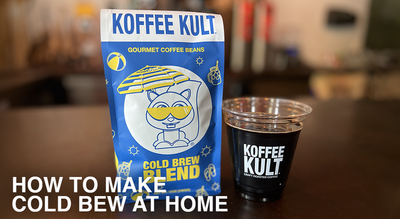 How to Make Cold Brew at Home with Koffee Kult Coffee