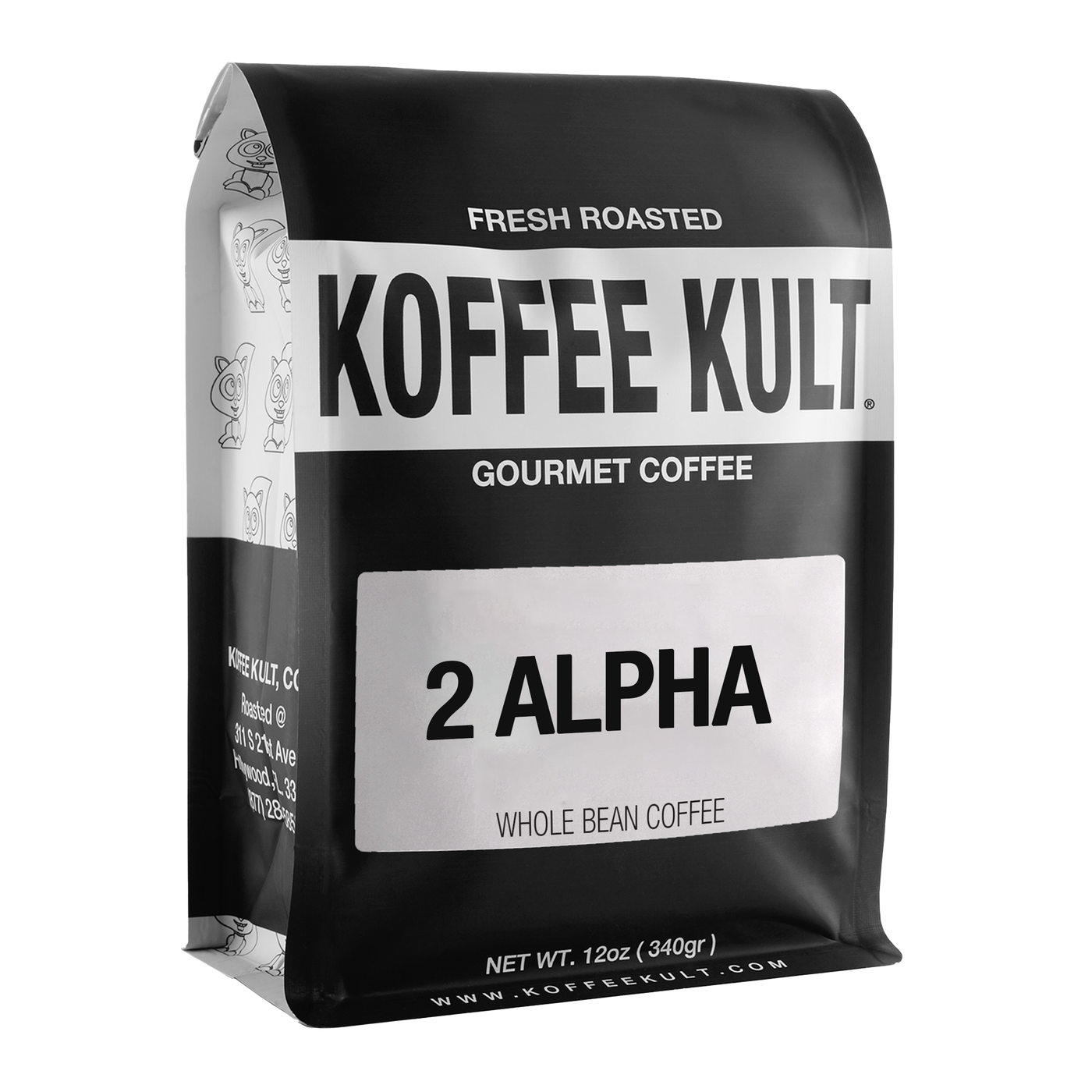 2 Alpha 12oz Whole Bean Coffee