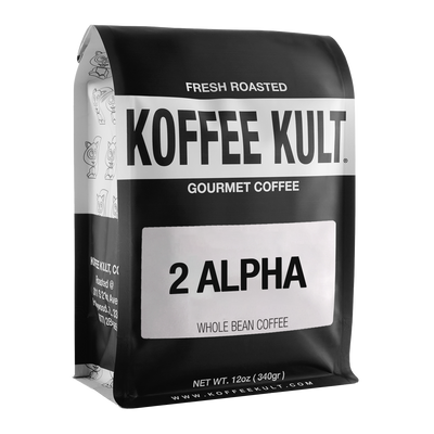 2 Alpha 12oz Whole Bean Coffee