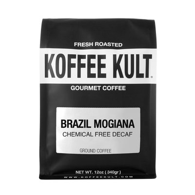 Brazil Mogiana 12oz Ground Coffee Front Facing