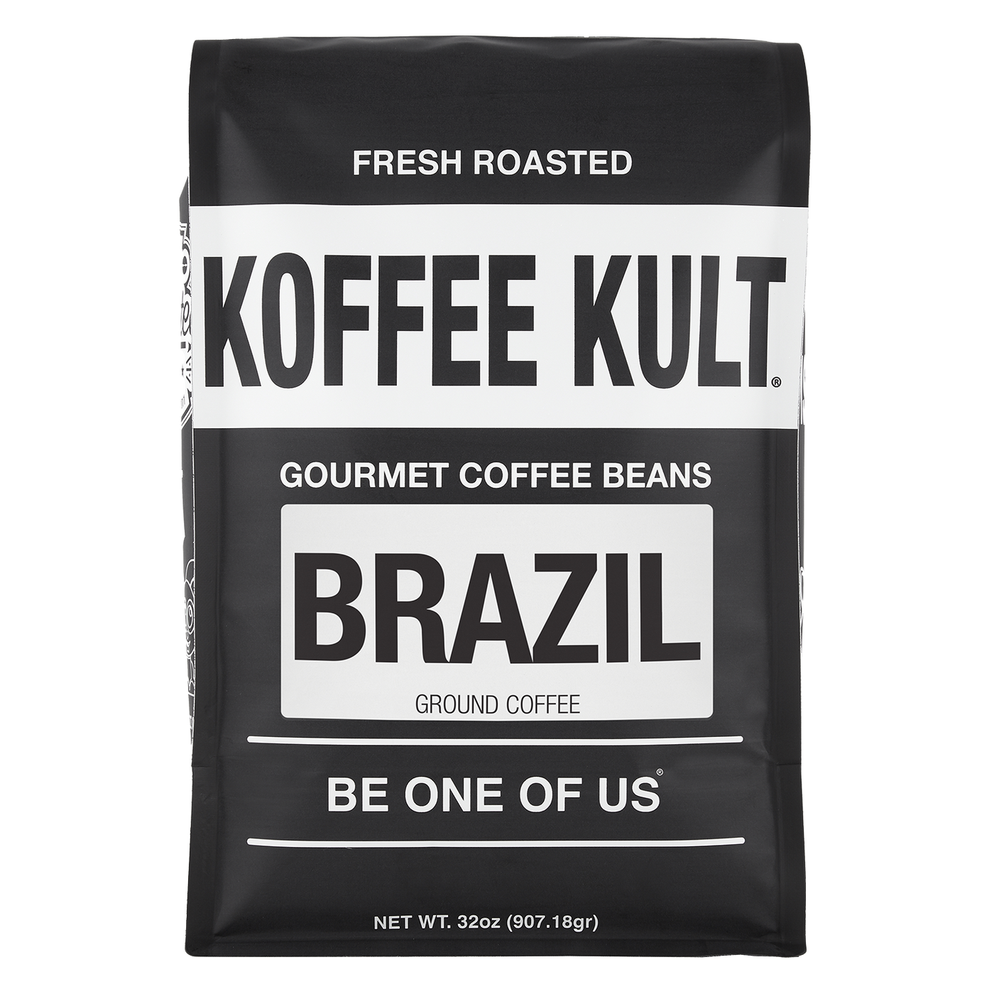 Brazil 32oz Ground Coffee Front Facing