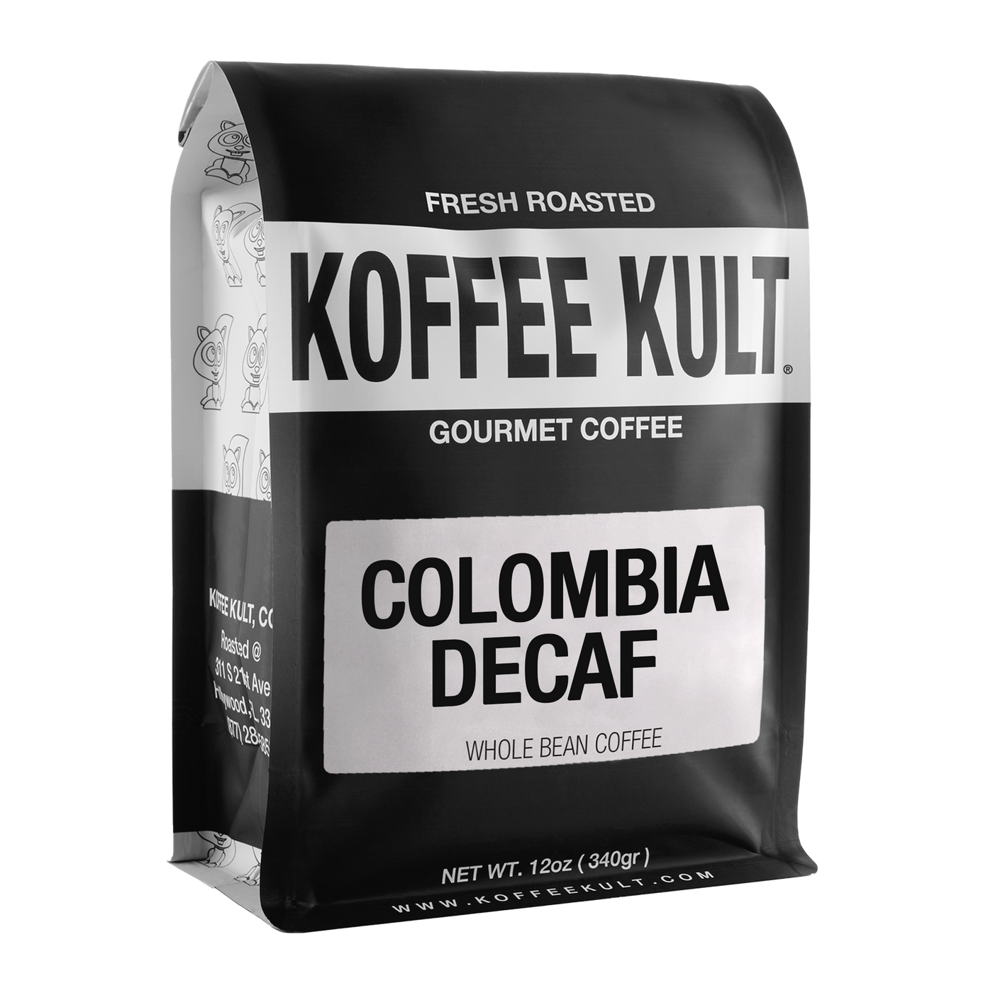 Colombia Decaf 12oz Whole Bean Coffee