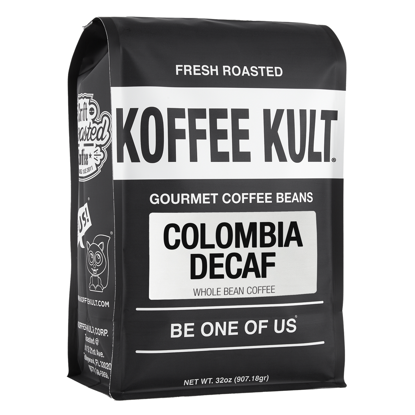 Colombia Decaf 32oz Whole Bean Coffee