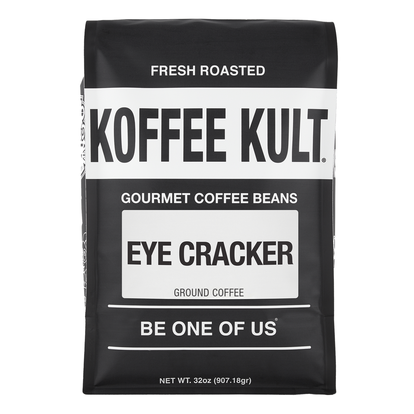 Eye Cracker 32oz Ground Coffee Front Facing