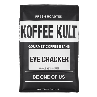 Eye Cracker 32oz Whole Bean Coffee Front Facing