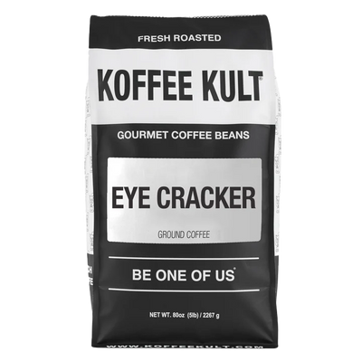 Eye Cracker 80oz Ground Coffee Front Facing