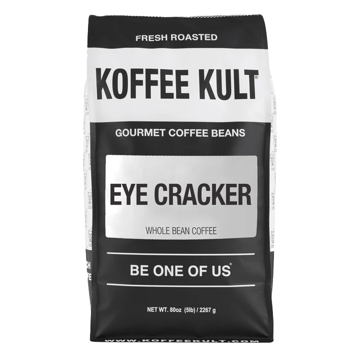 Eye Cracker 80oz Whole Bean Coffee Front Facing