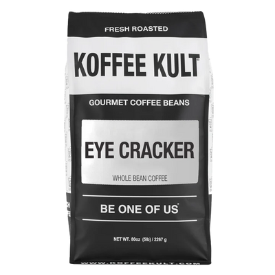 Eye Cracker 80oz Whole Bean Coffee Front Facing