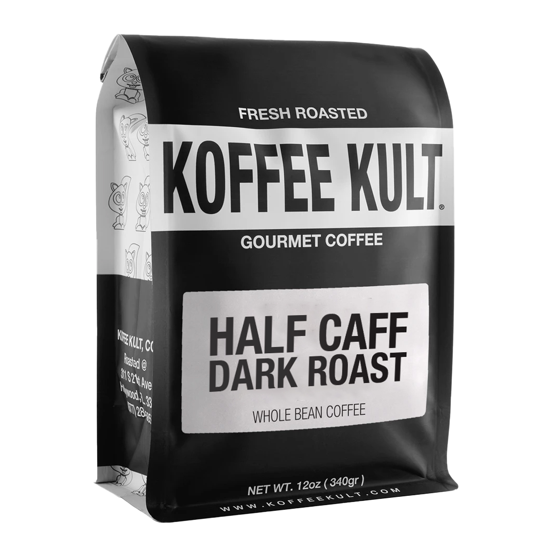 Half Caff 12oz Whole Bean Coffee