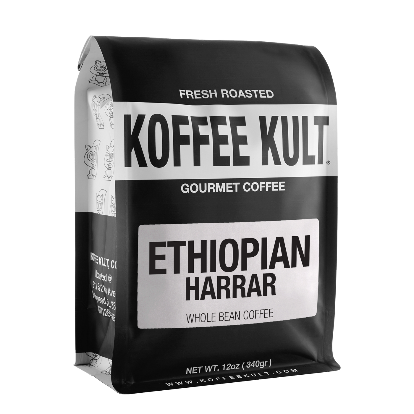 Ethiopian Harrar 12oz whole bean coffee