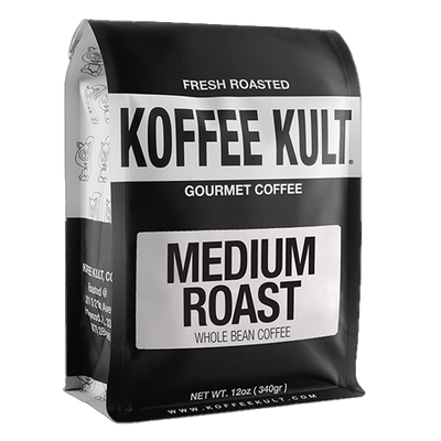 Medium Roast 12oz whole bean coffee