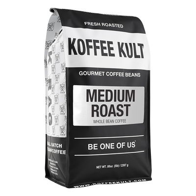 Medium Roast 80oz whole bean coffee