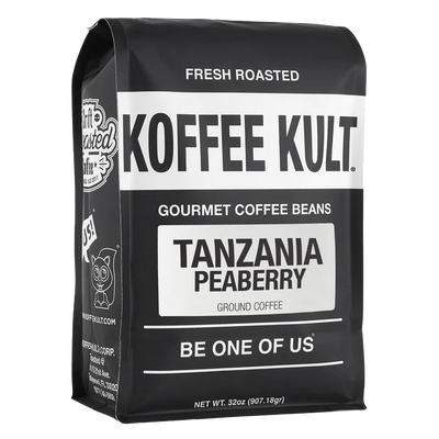 Tanzania Peaberry 32oz ground coffee