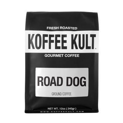 Road Dog 12oz Ground Coffee Front Facing