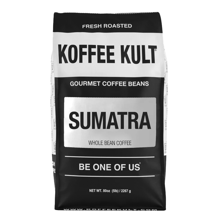 Sumatra 80oz whole bean coffee