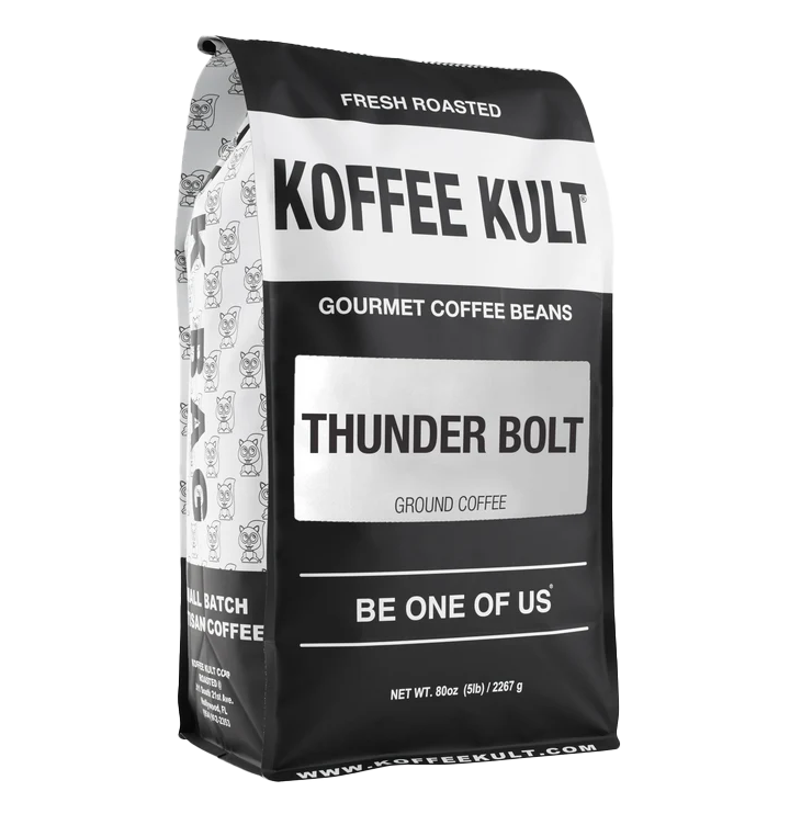 Thunder Bolt 80oz Ground Coffee