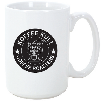 Koffee Kult 15oz White Coffee Mug