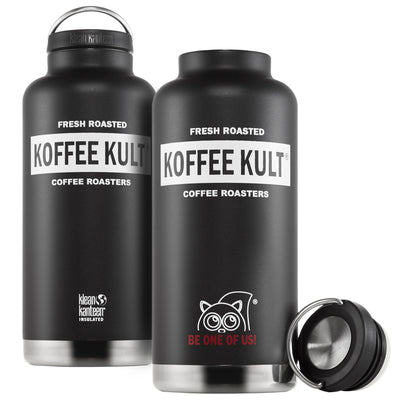 front and back 62oz Koffee Kult growler